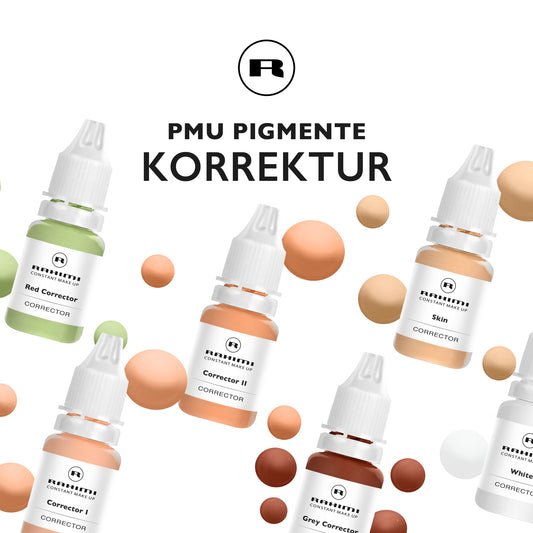 PMU Pigmente: Korrektur