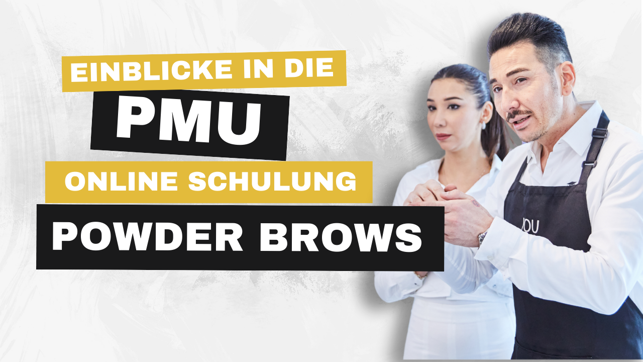 Video laden: Powder Brows Online Schulung Einblicke