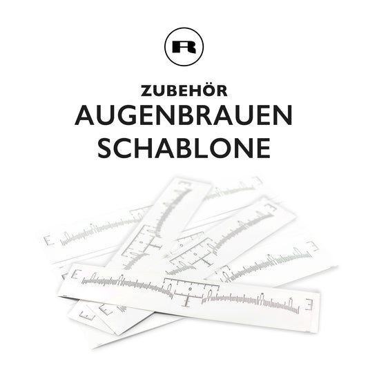 Zubehör: Augenbrauen Schablonen